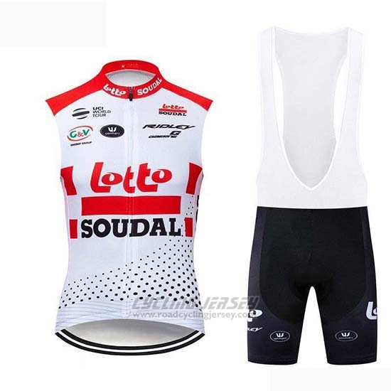 2019 Wind Vest Lotto Soudal White Red